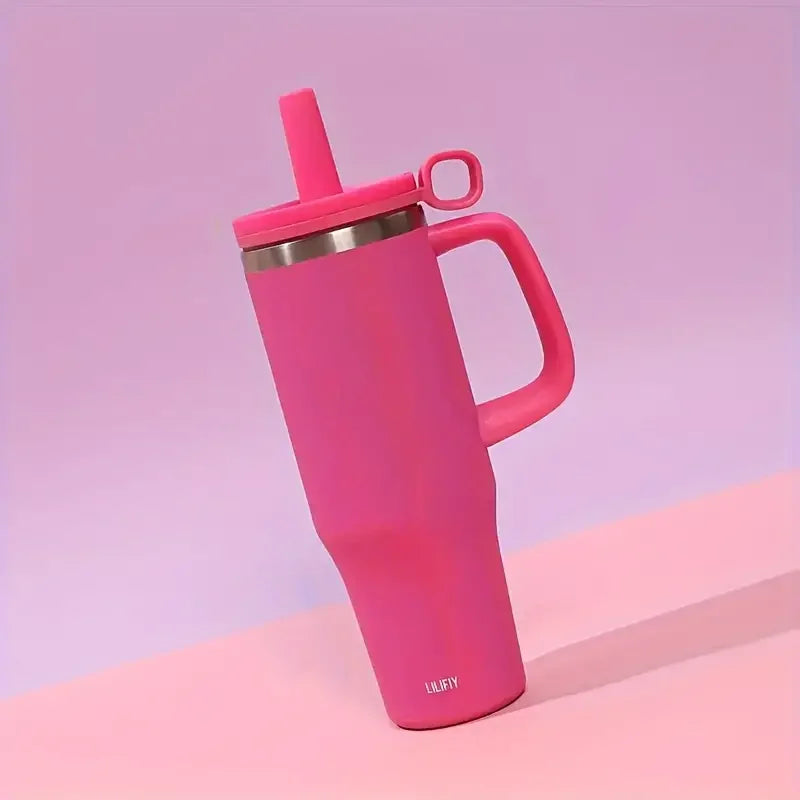 Stainless Steel Travel Cup with Handle