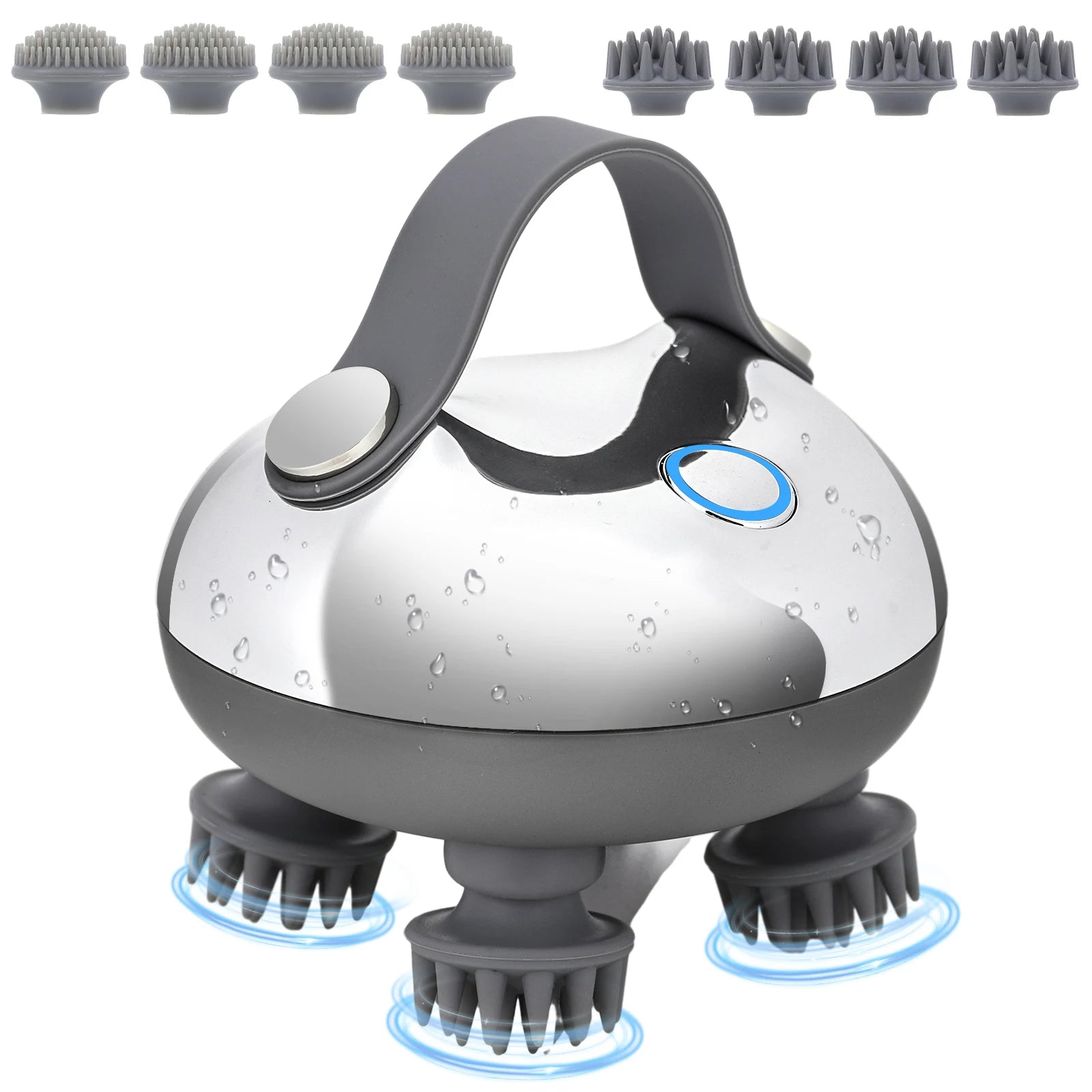 Waterproof Handheld Hair Scalp Massager