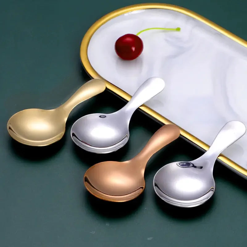 5PCS Aluminum Ice Cream Spoon Set