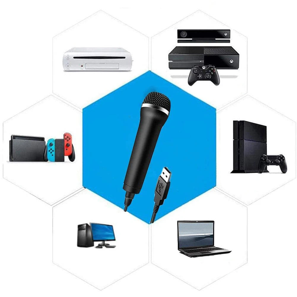 Universal USB Wired Karaoke Mic