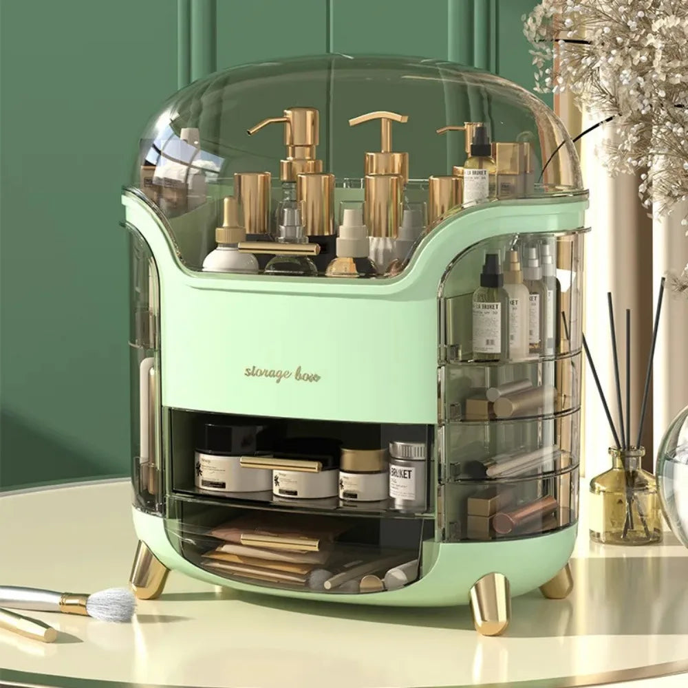 Transparent Makeup Jewelry Organizer Box