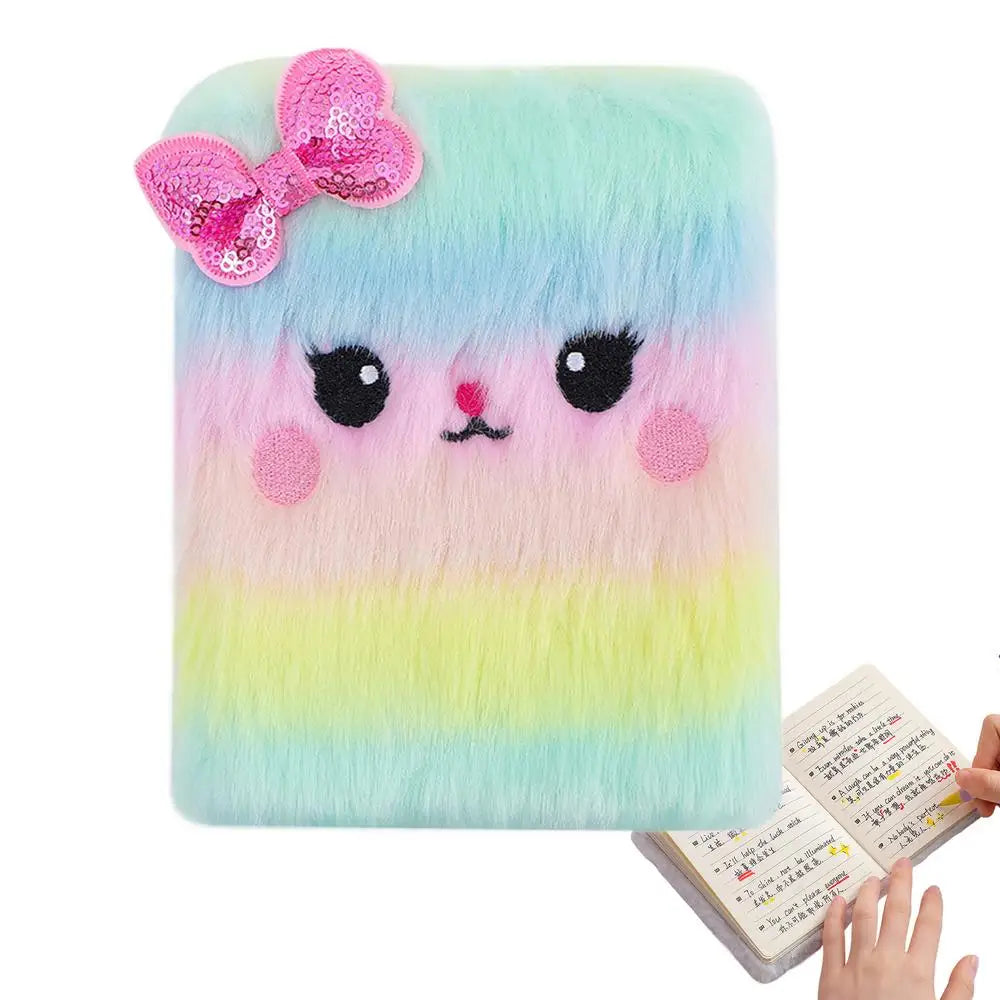 Cartoon Cat Kids Journal Notebook