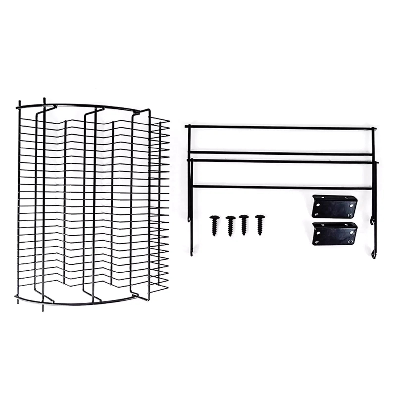 3-Tier Metal Pull-Down Kitchen Shelf
