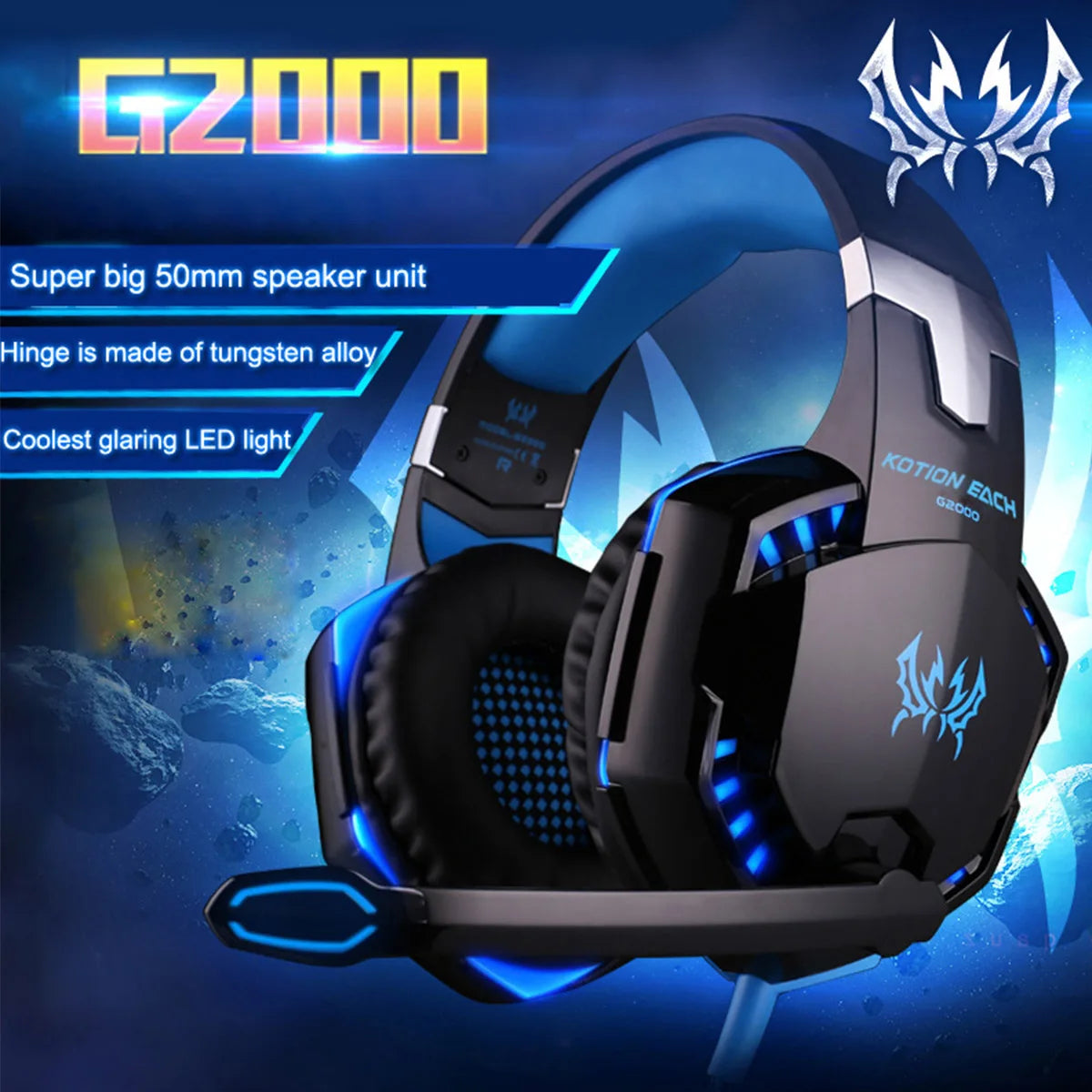 G2000 Stereo Wired Gaming Headset