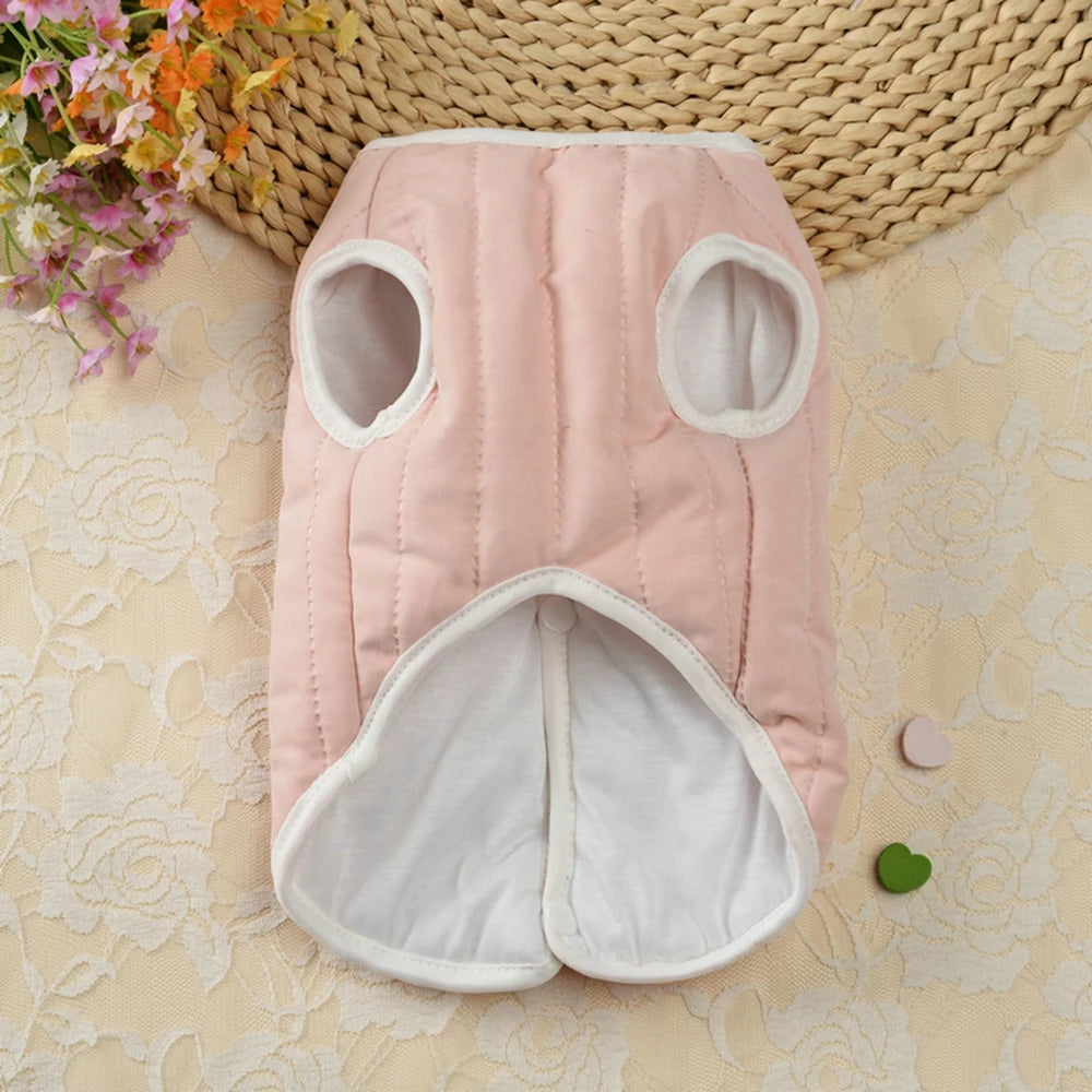 Warm Pocket Dog Winter Vest Jacket
