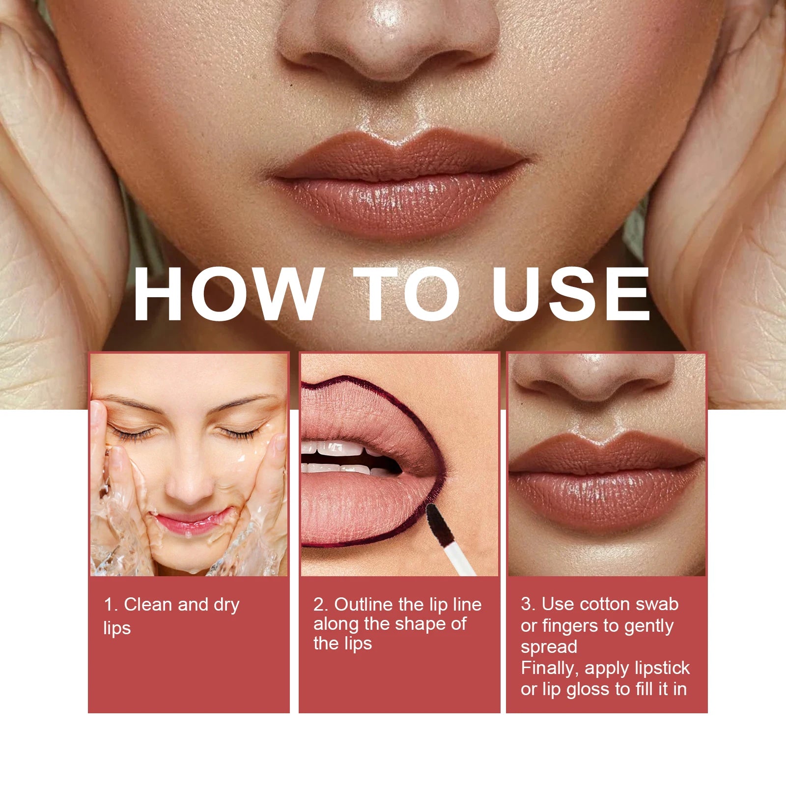 EELHOE Peel-Off Waterproof Lip Liner