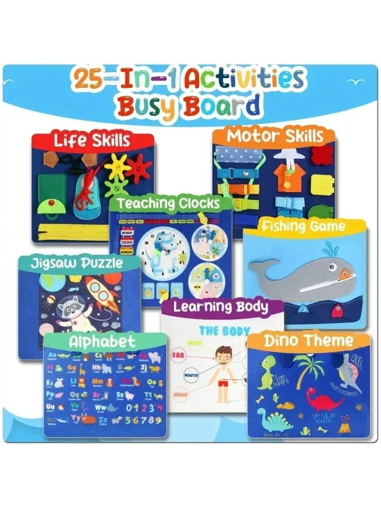 Control Future Toddler Busy Board Toy