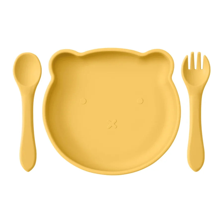 Silicone Baby Feeding Set - BPA Free