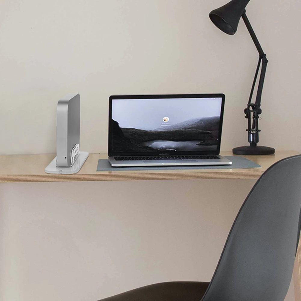 Acrylic Vertical Computer Dock Stand