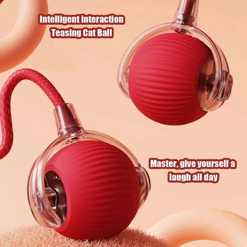 Electric Smart Rolling Cat Ball Toy