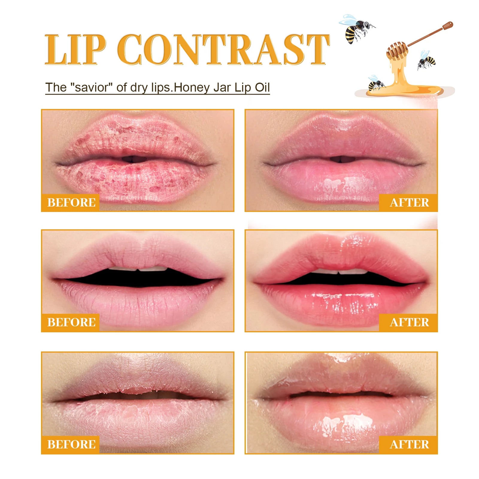 Honey Beeswax Lip Oil Balm
