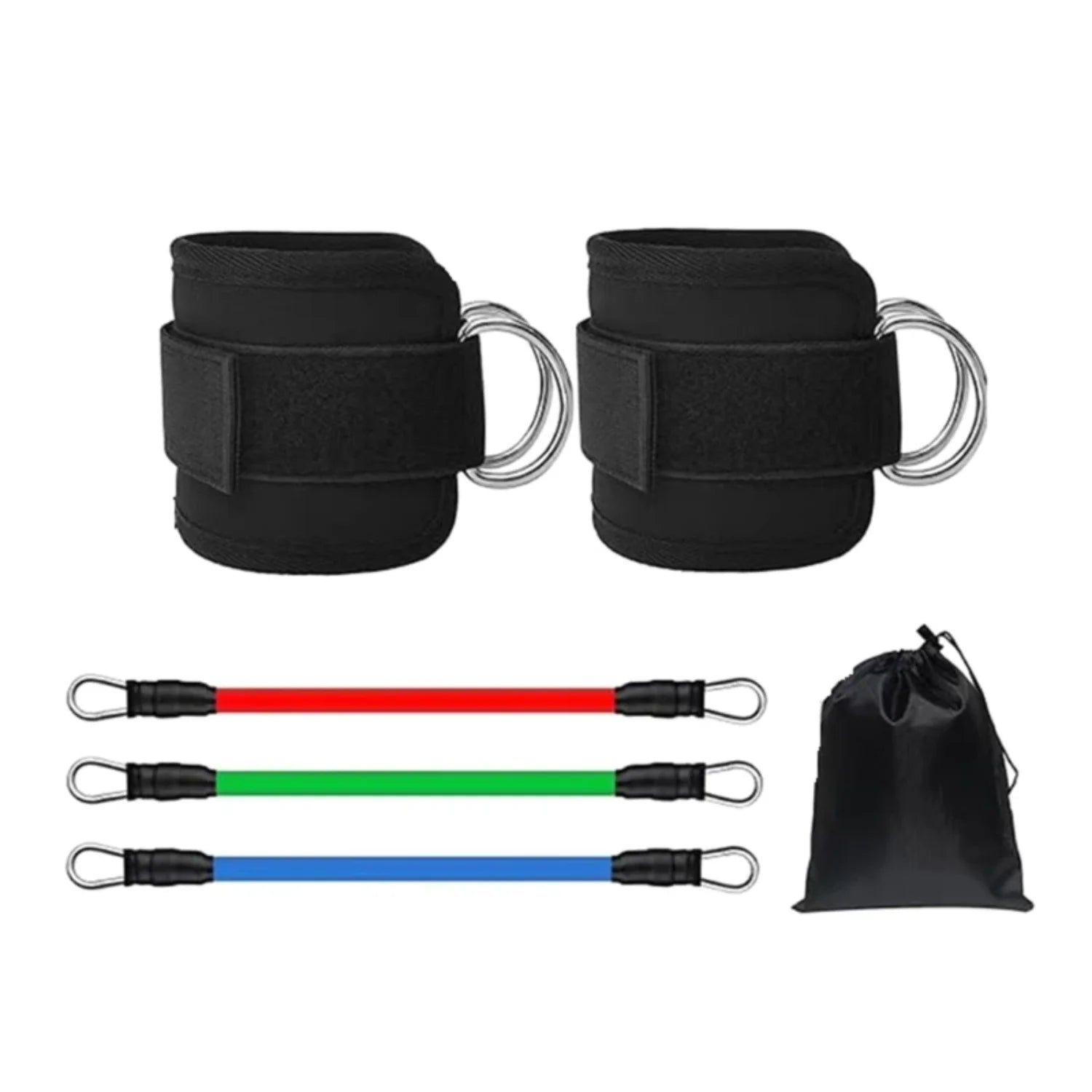 Glutes & Leg Bands with Ankle Strap