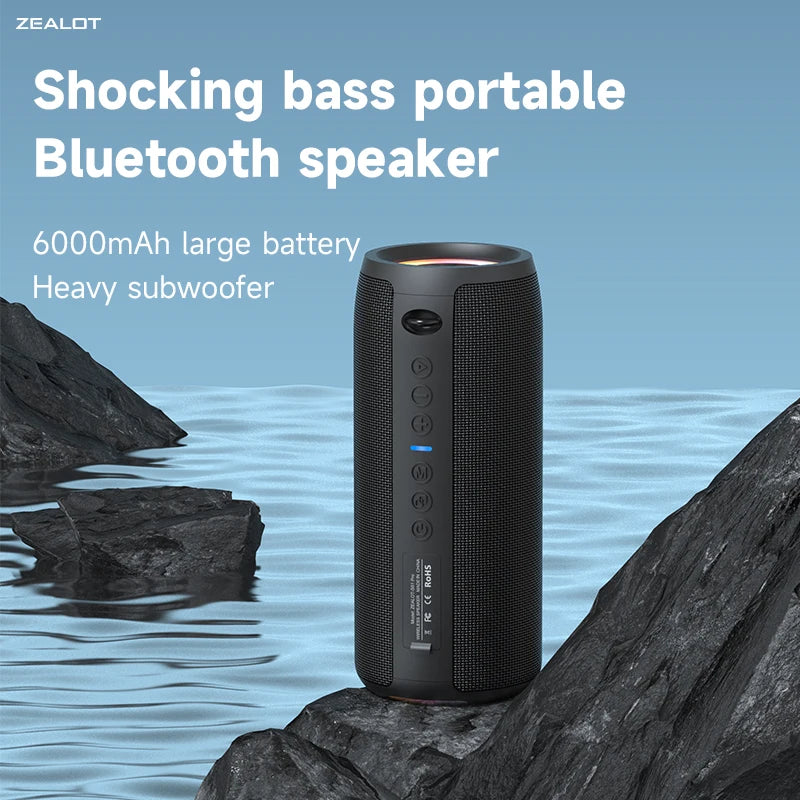 Zealot S51Pro 40W Bluetooth Speaker IPX5