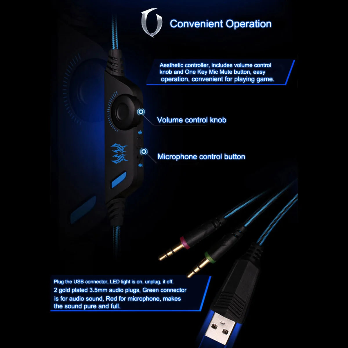 G2000 Stereo Wired Gaming Headset
