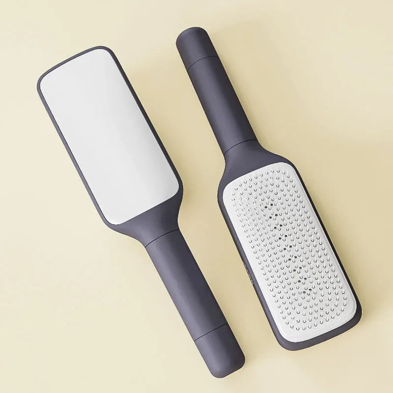 Rotatable Self Cleaning Hair Comb