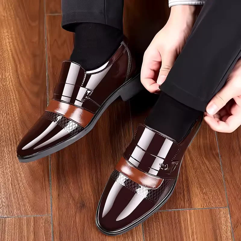 Men's Casual Leather Formal Dress Shoes