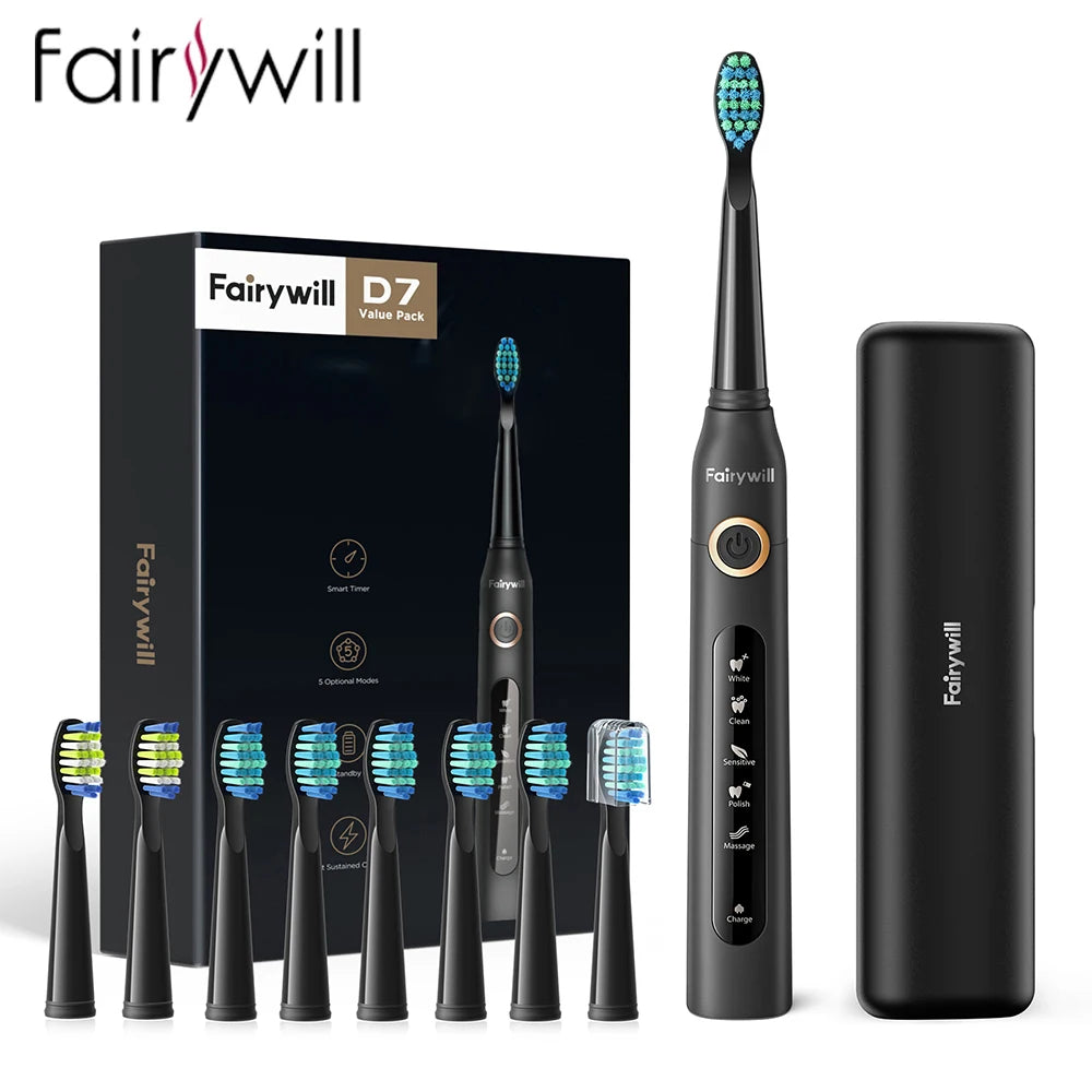 Fairywill FW-507 Sonic Toothbrush Set