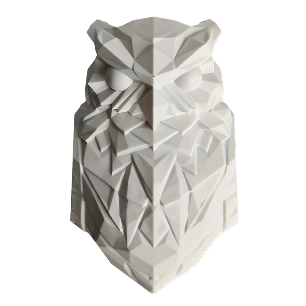 3D Owl Wall Light – Battery Operated Lamp