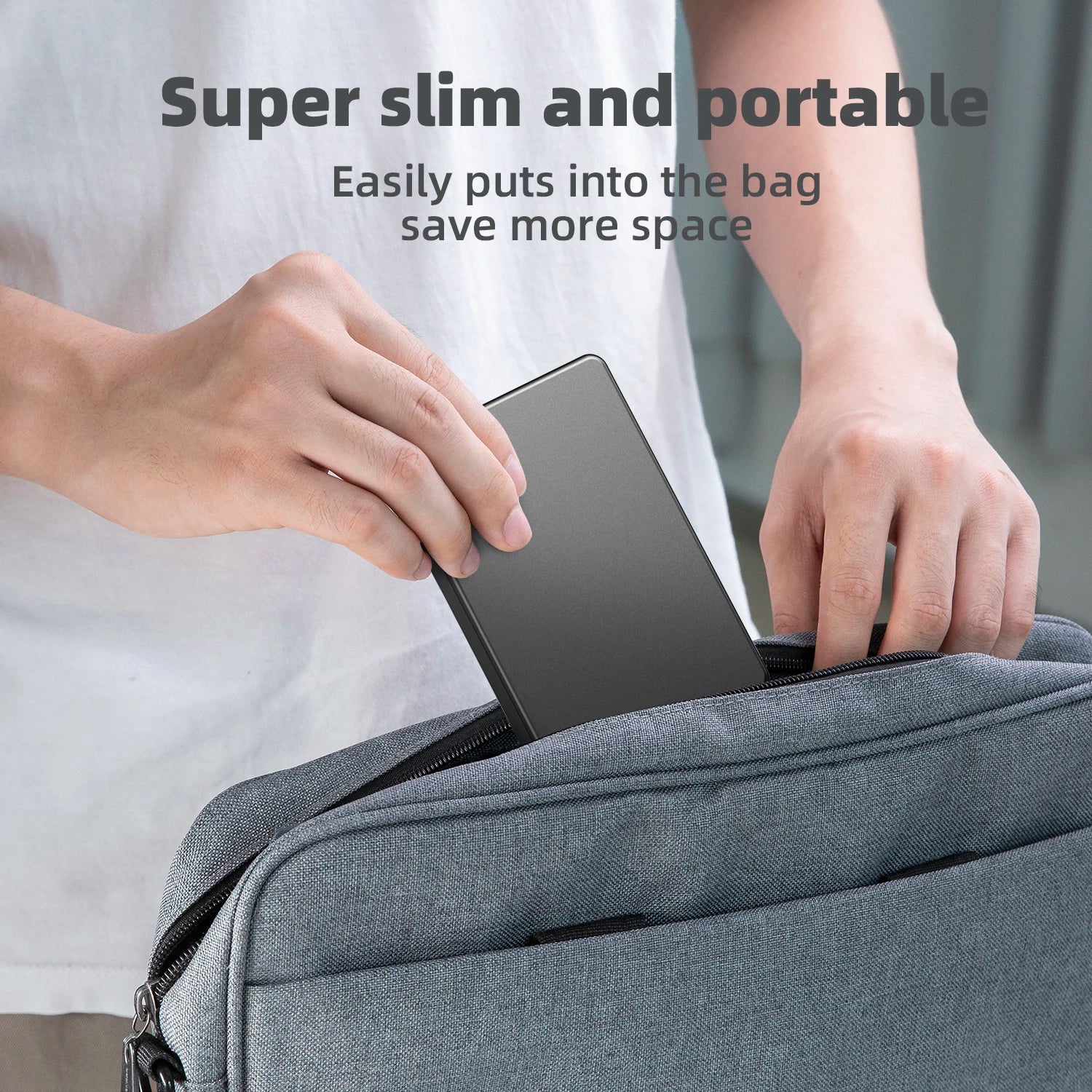 Magnetic 5000mAh Wireless Power Bank USB-C