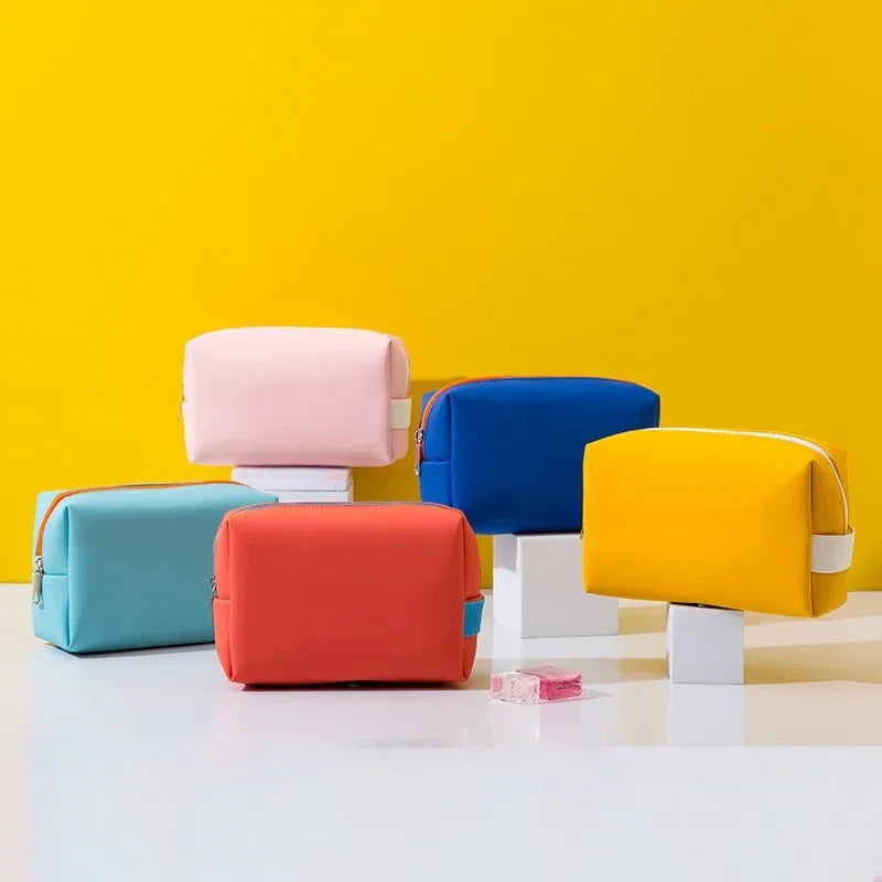 Candy Color Waterproof Makeup Bag