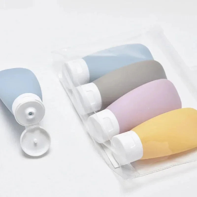 4pcs Travel Refillable Bottle Set
