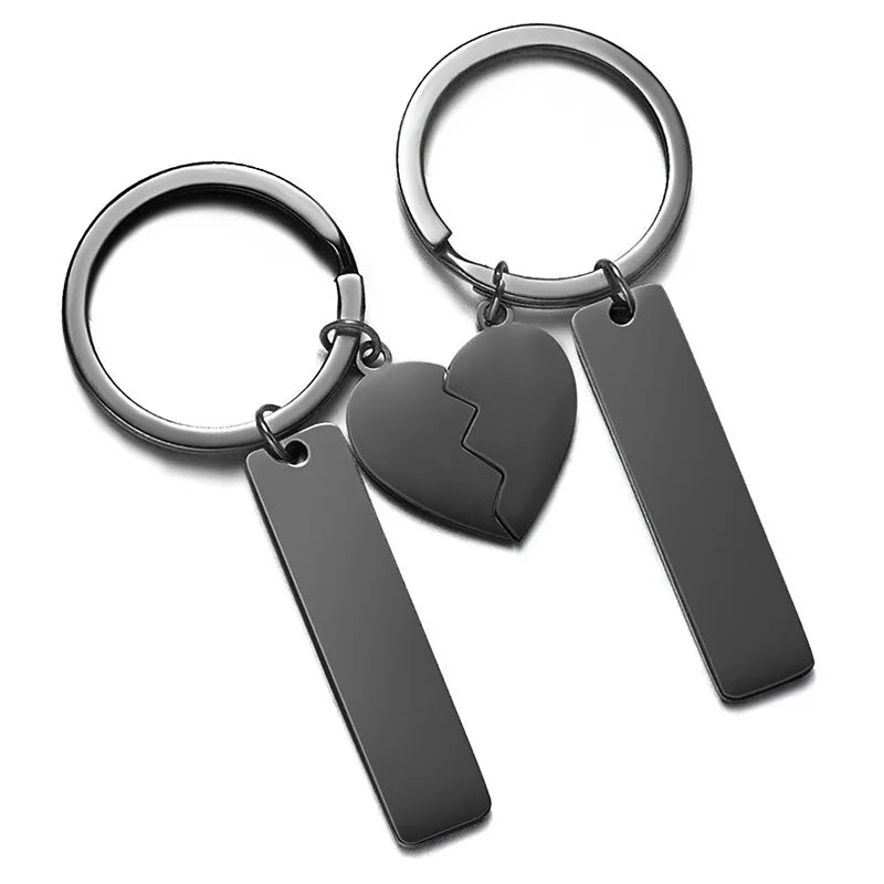 Custom Spotify Code Couple Keychains