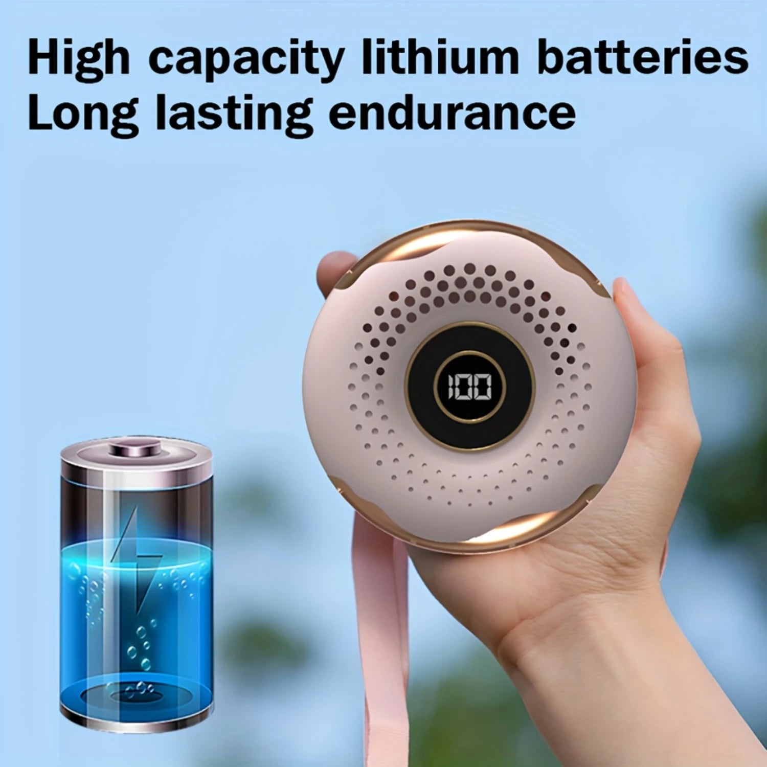 Portable Wearable Neck Air Conditioner Fan
