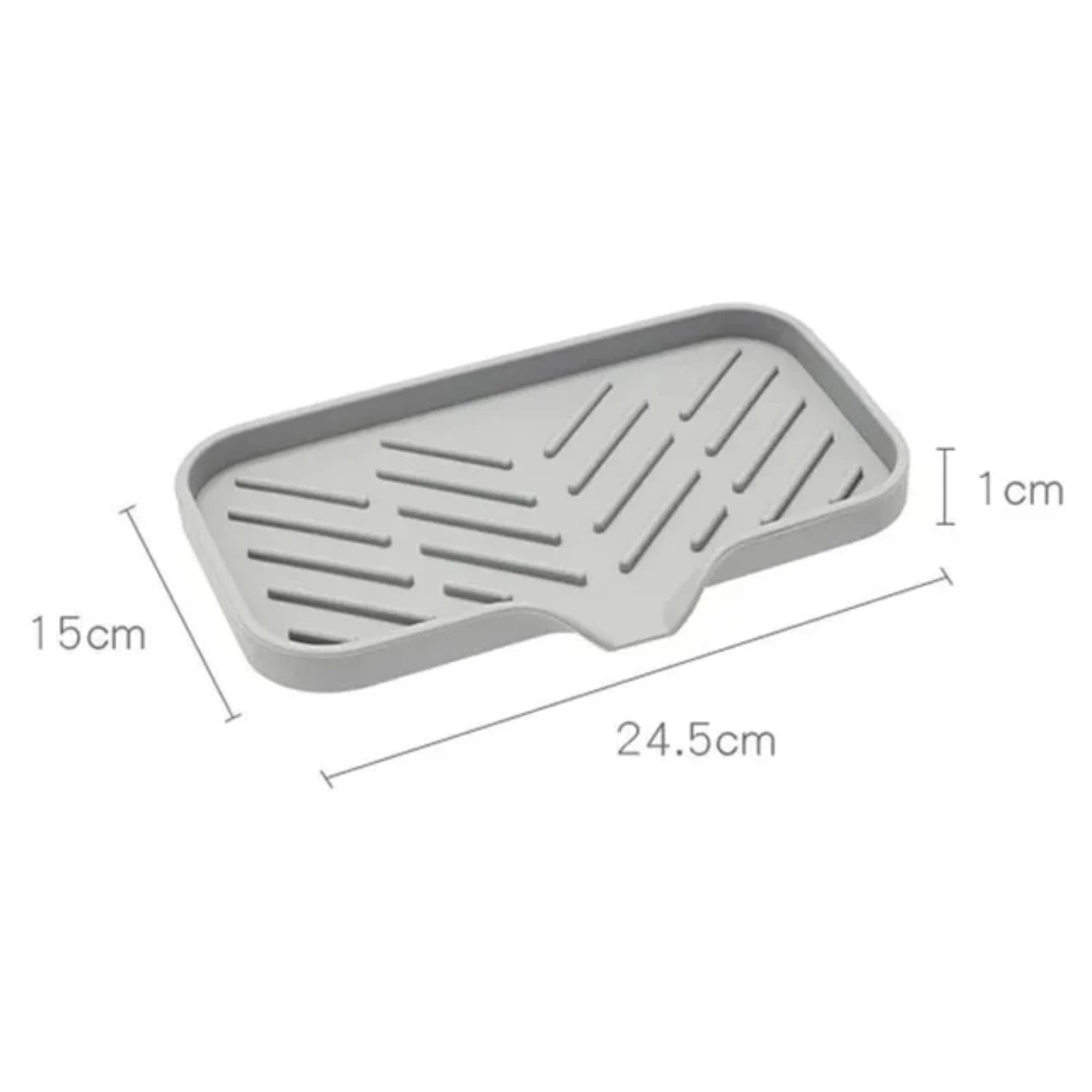 Silicone Sink Tray Soap Organizer