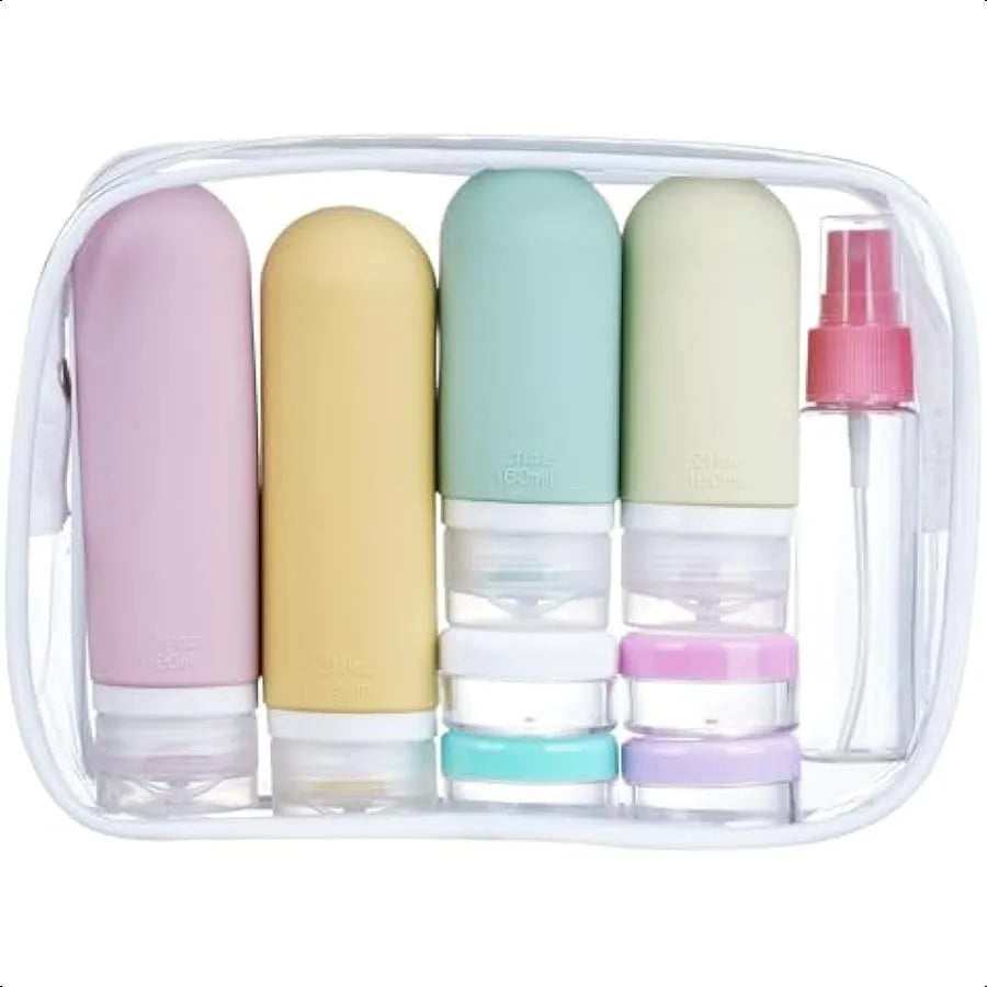 12-Pack TSA Travel Bottles Set