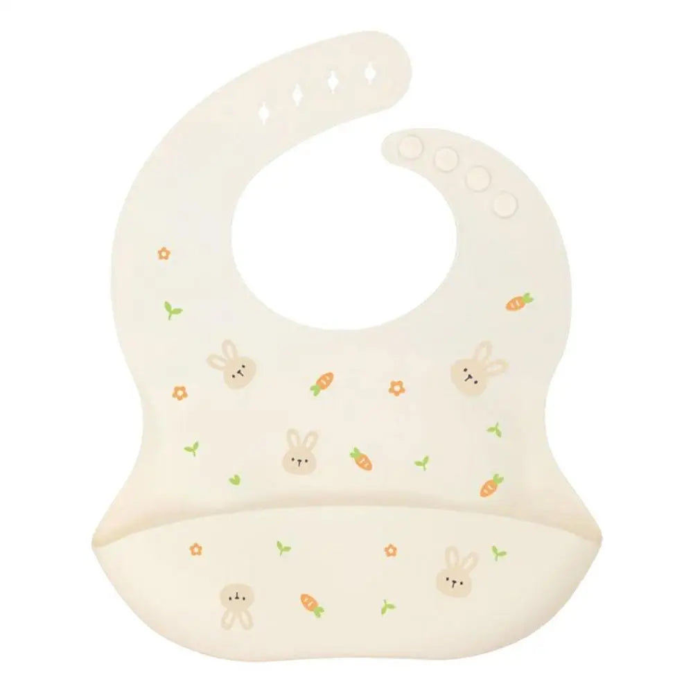 Waterproof Silicone Baby Bib with Catcher
