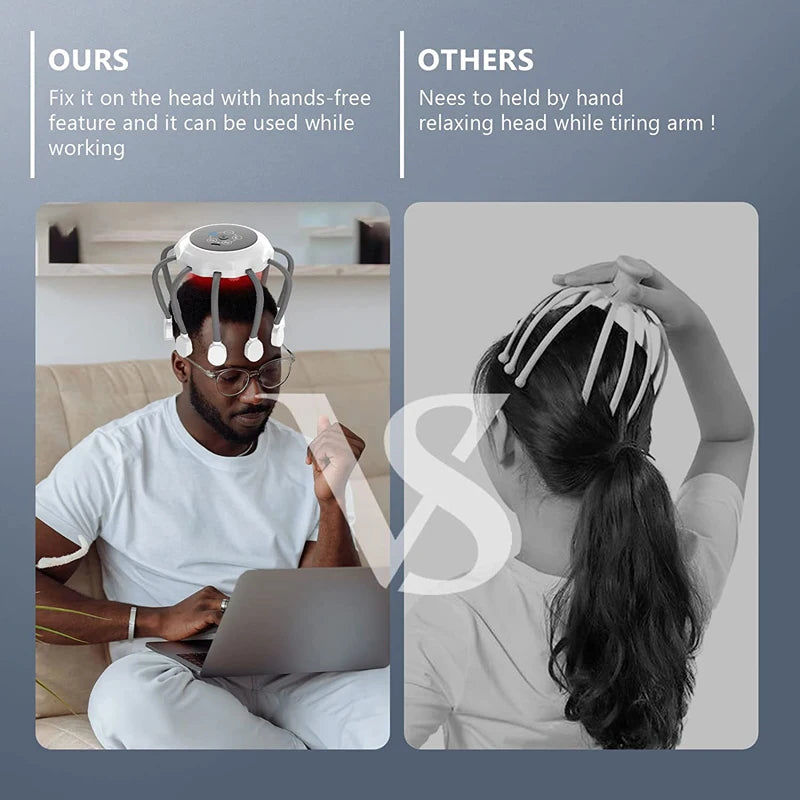 KTS Octopus Electric Head Massager