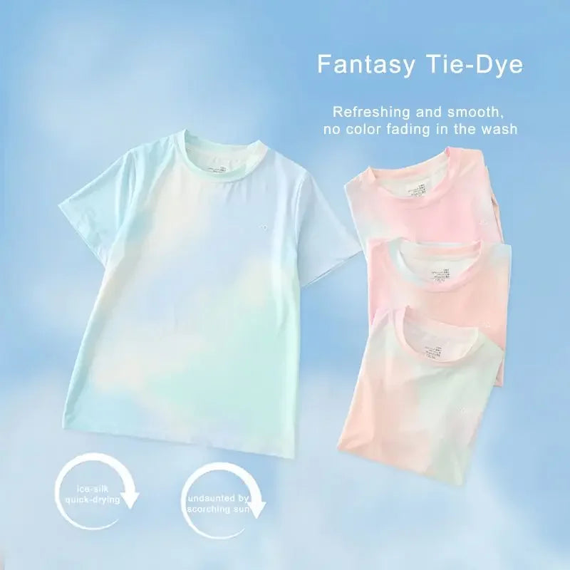 Kids Quick Dry Sports T-Shirt Summer