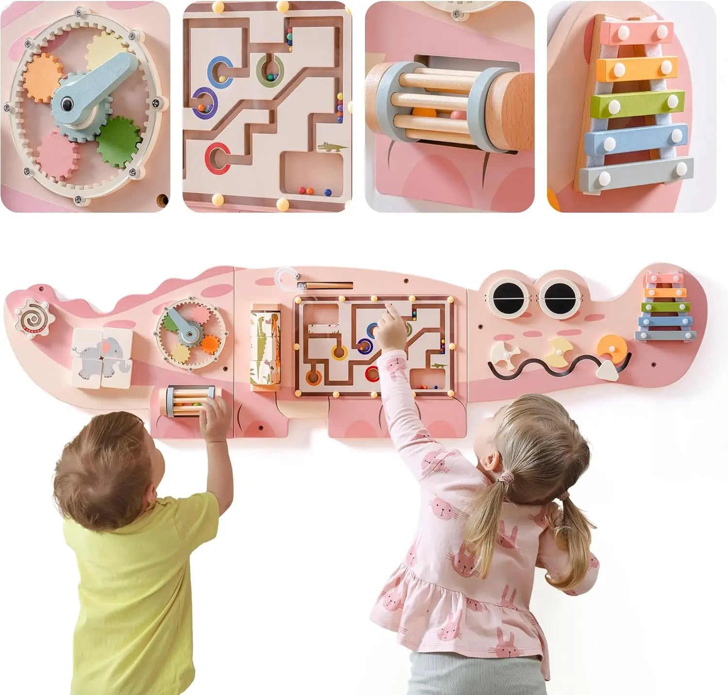 Robotime Robud Wooden Busy Board Toy