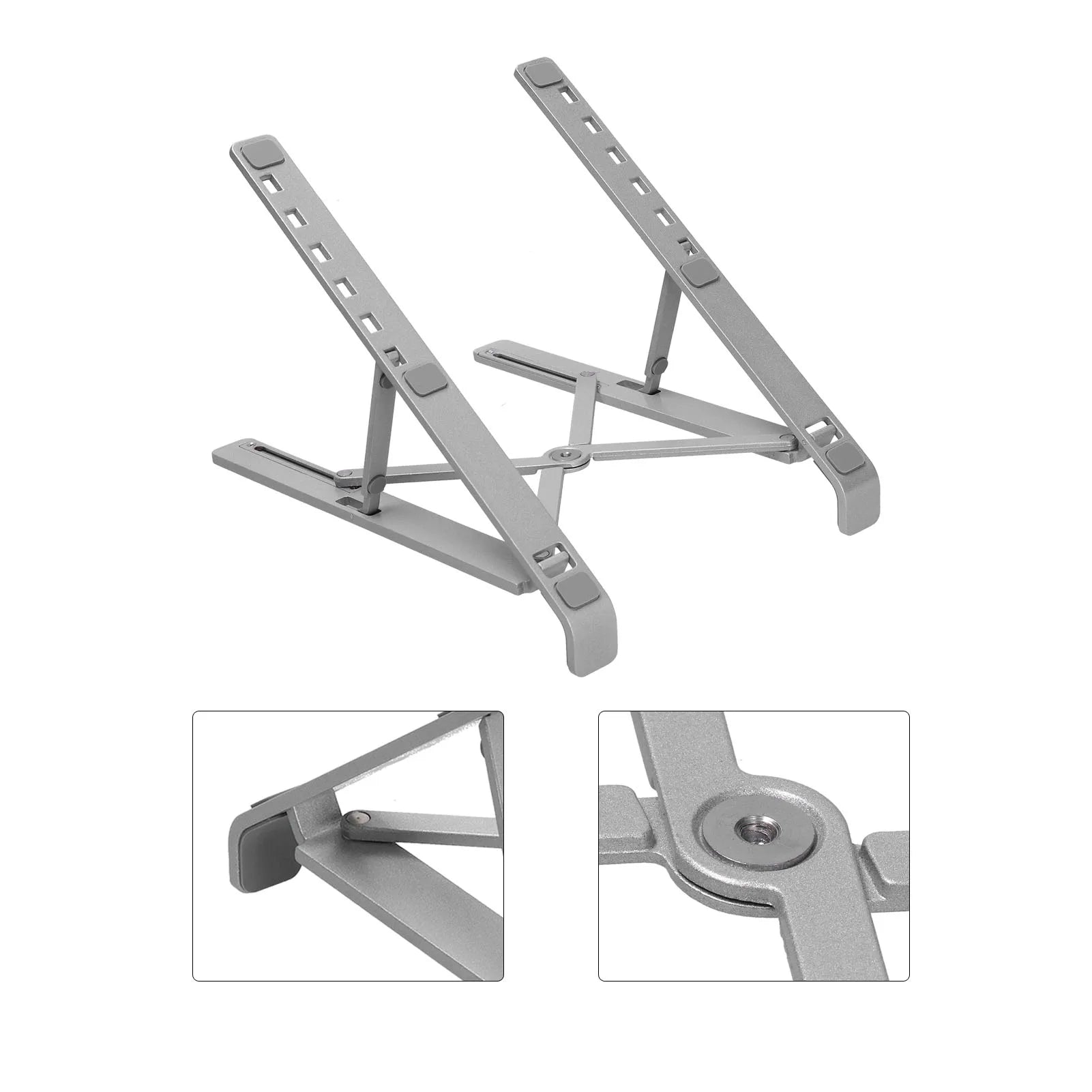Foldable Aluminum Laptop Stand Riser