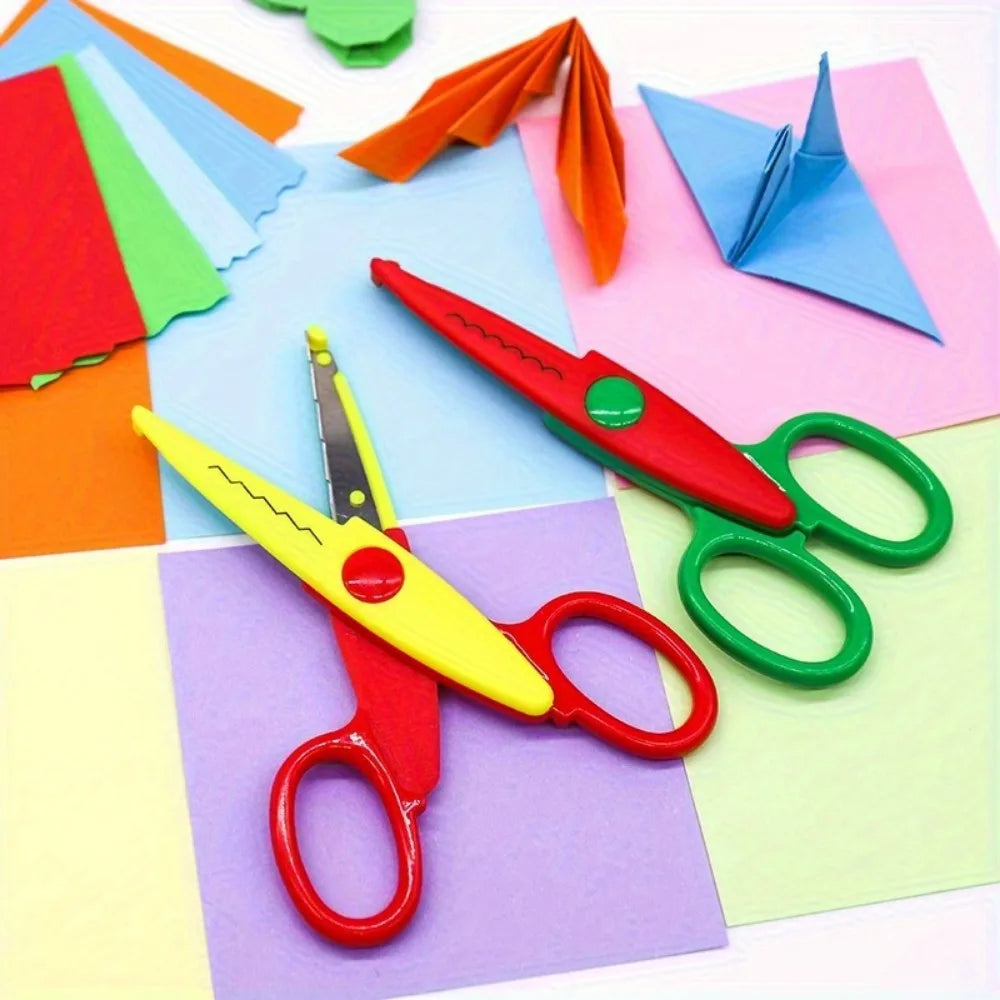 6 Pattern Craft Scissors Set – 5 Inch