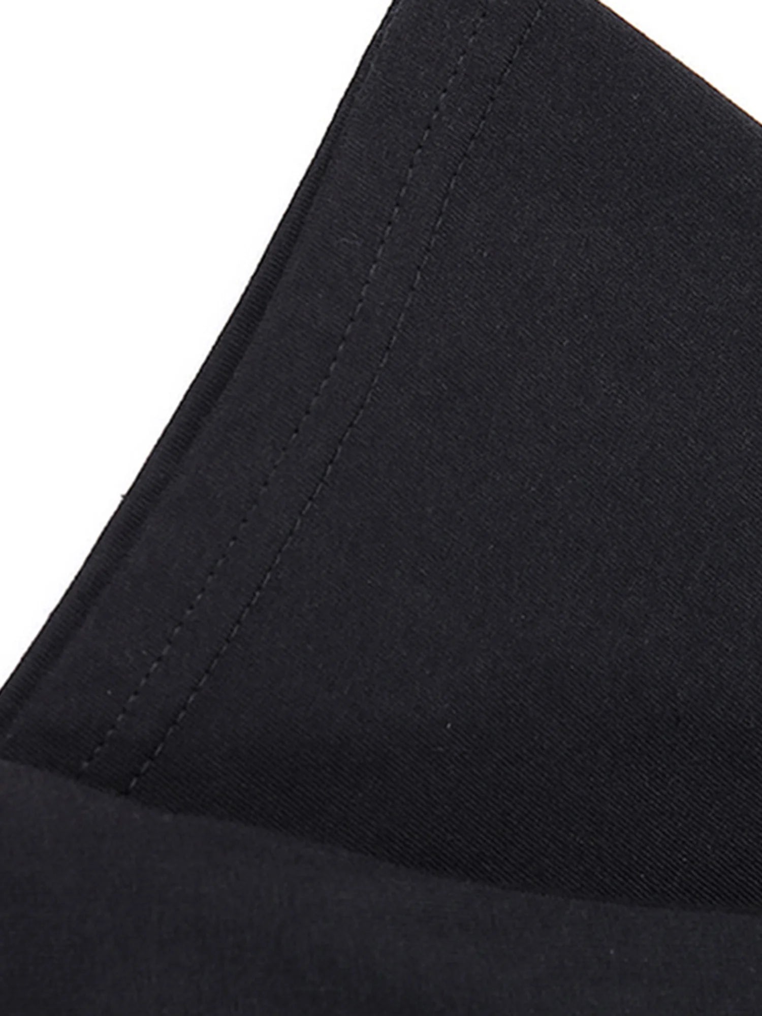 Men’s Black Cotton Casual T-Shirt