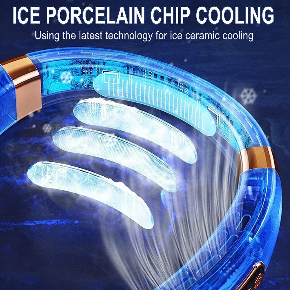 Portable Neck Air Cooler Fan 2025