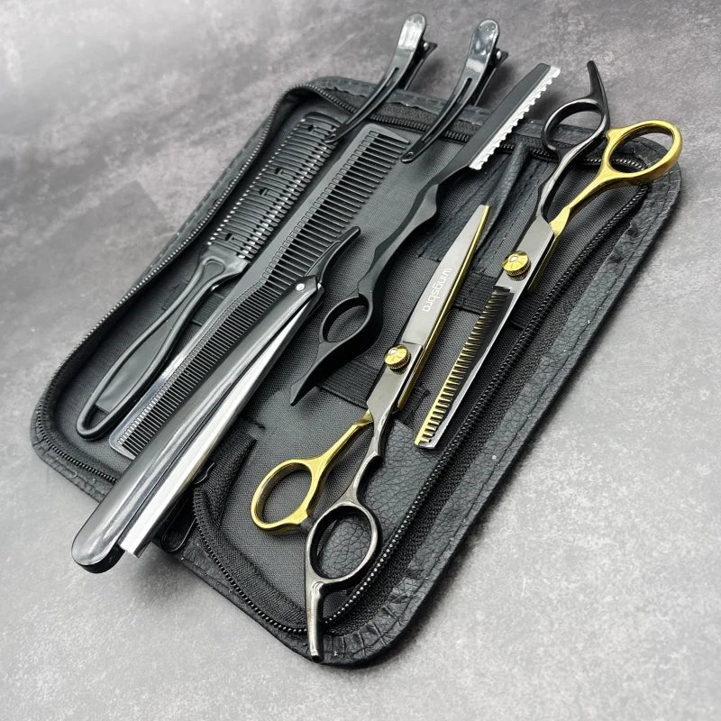 Wingsbro 6.5" Hair Scissors Shears Kit