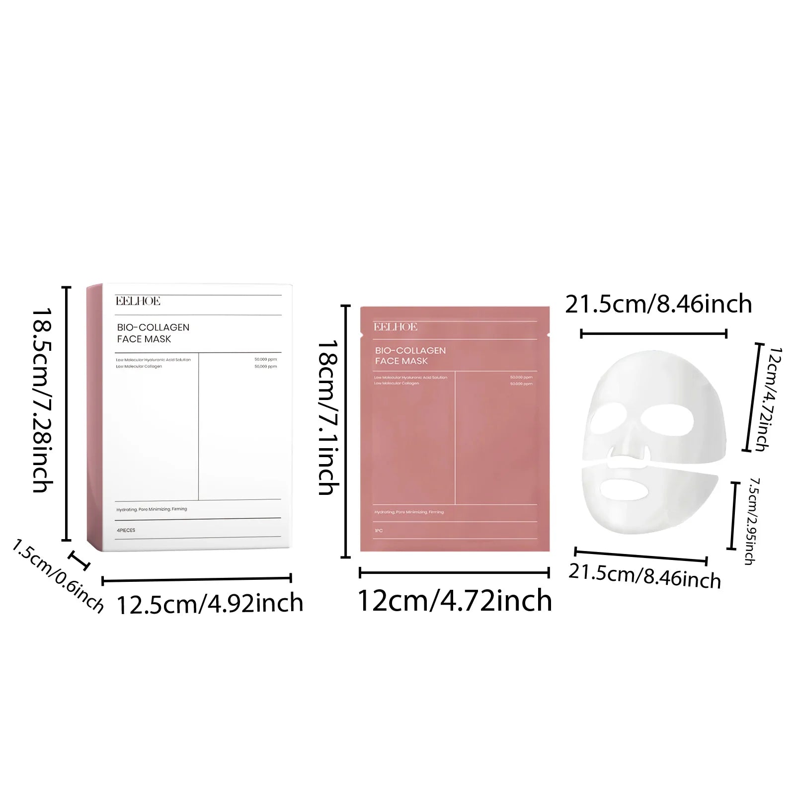 Bio Collagen Hydrating Face Mask Set