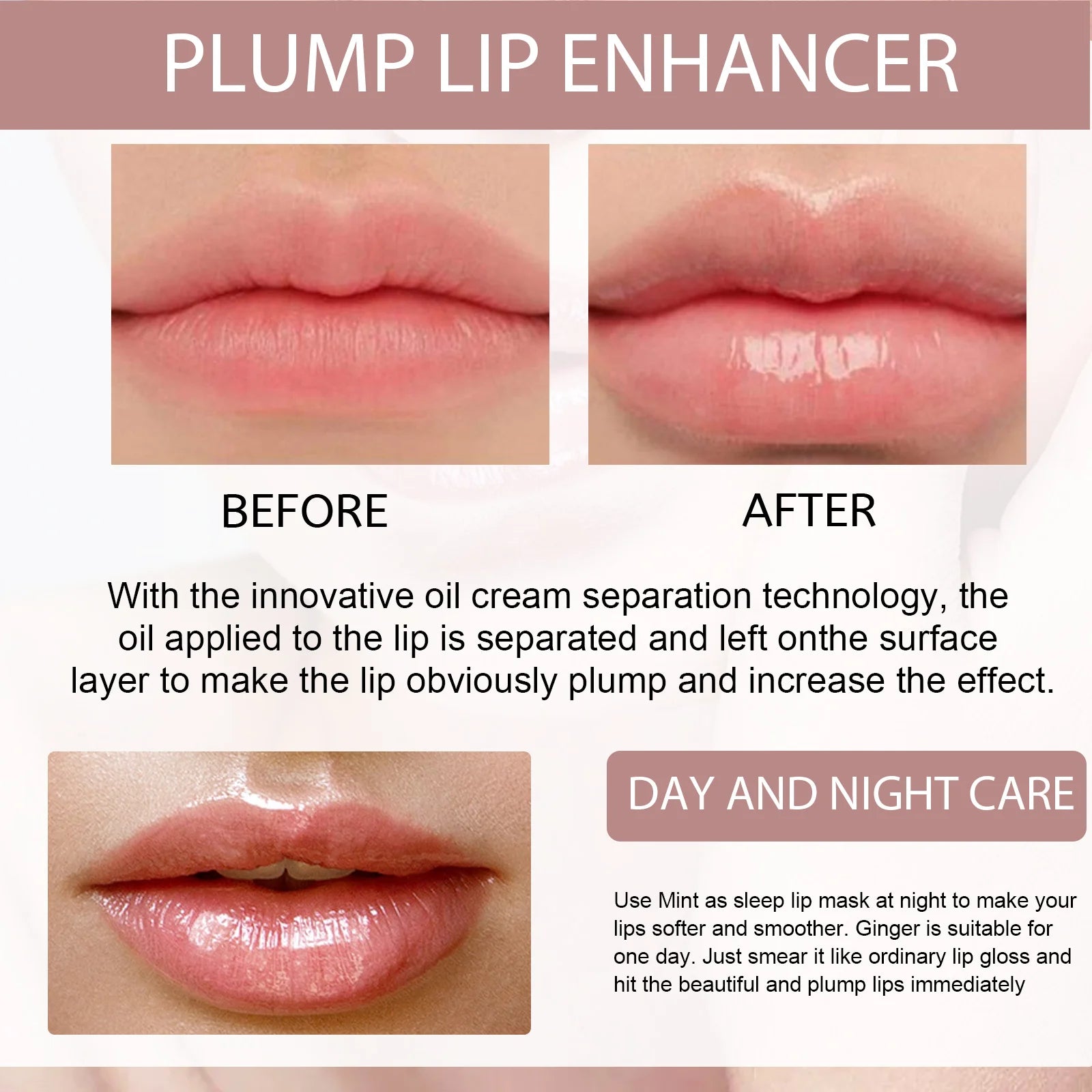 EELHOE Lip Plumper & Moisturizer Set