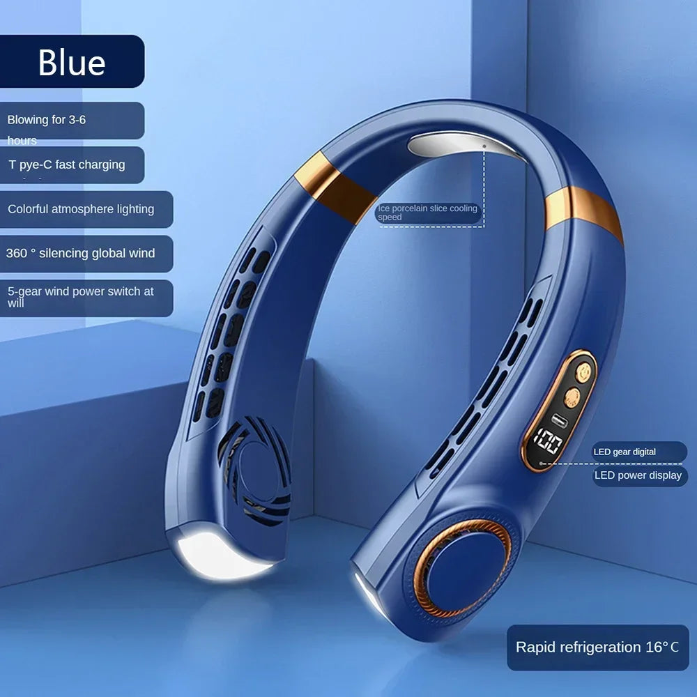 Portable Neck Air Cooler Fan 2025
