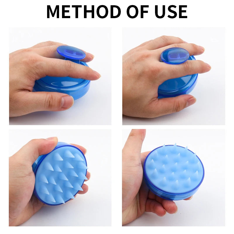 Silicone Scalp & Body Massage Brush