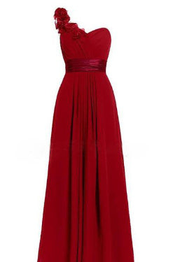 Robe longue multicolore à col incliné