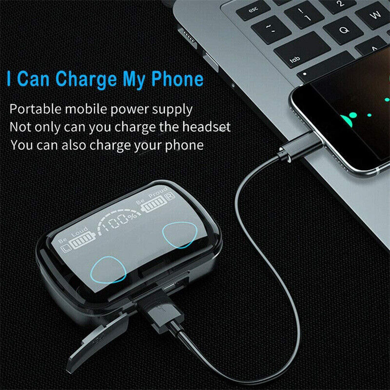 TWS Wireless 5.1 Waterproof Bluetooth Earphones