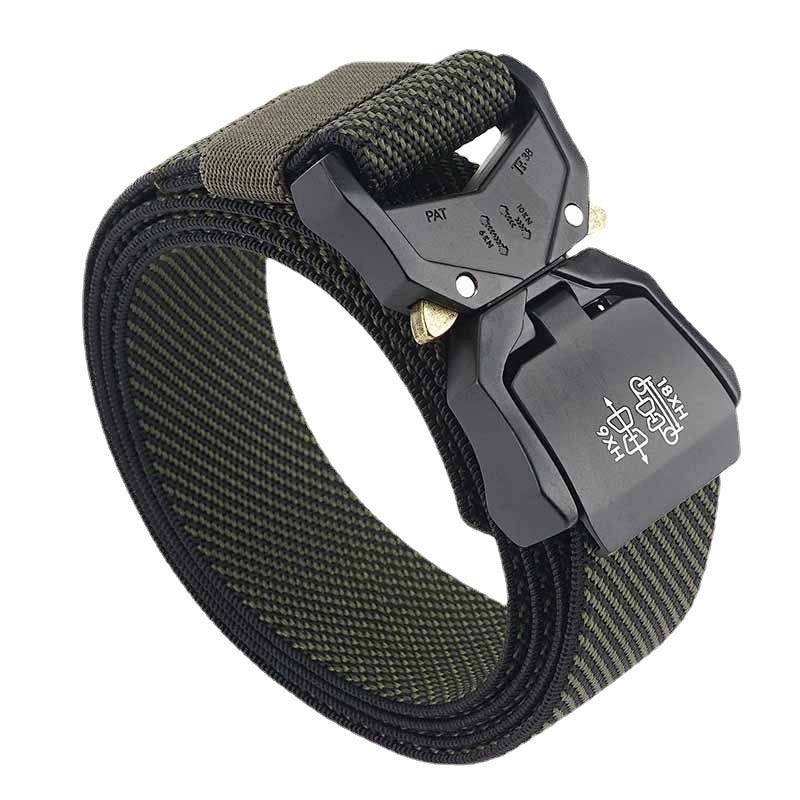 Ceinture tactique d'extérieur tissée élastique