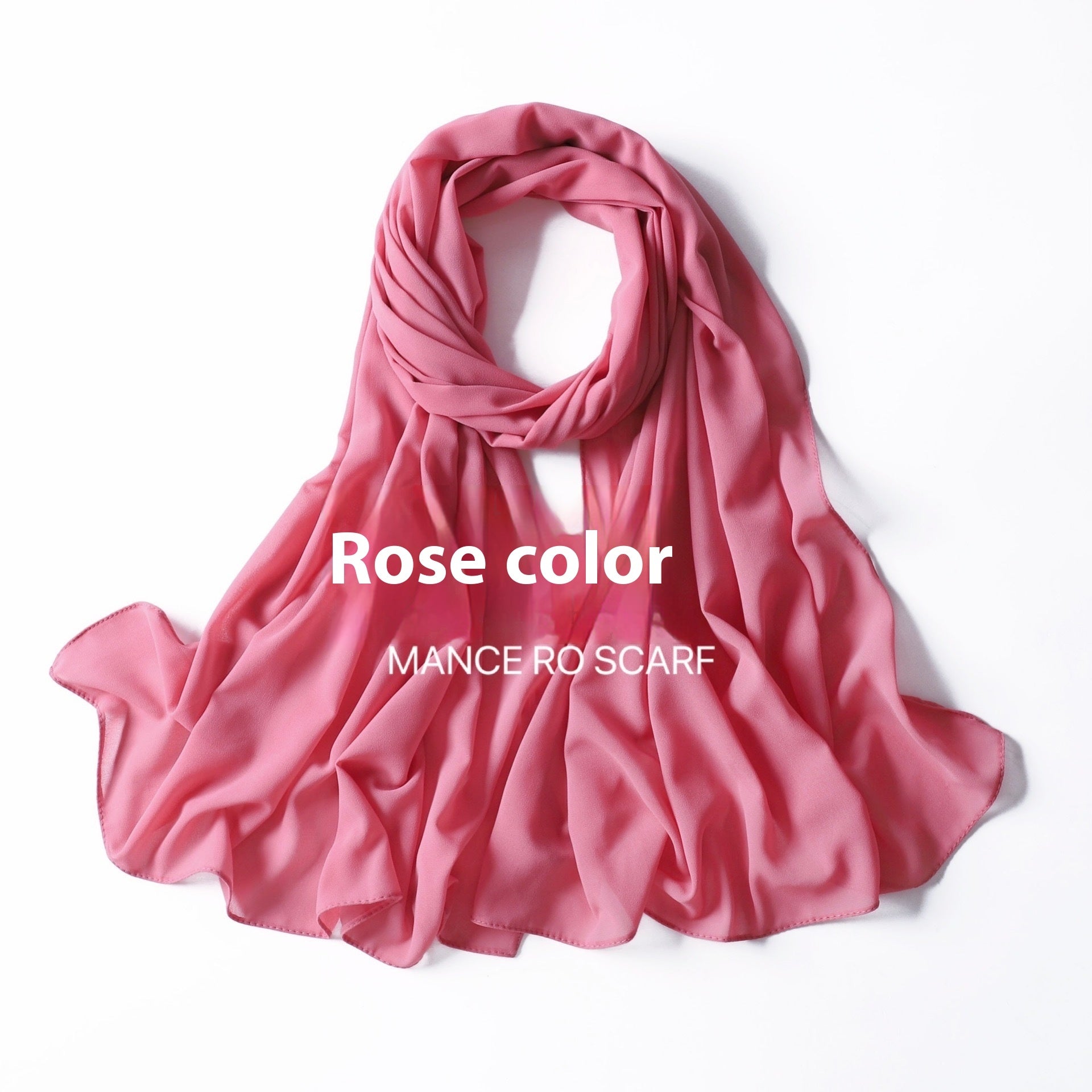 Pearl Chiffon Headscarf Veil Wrap