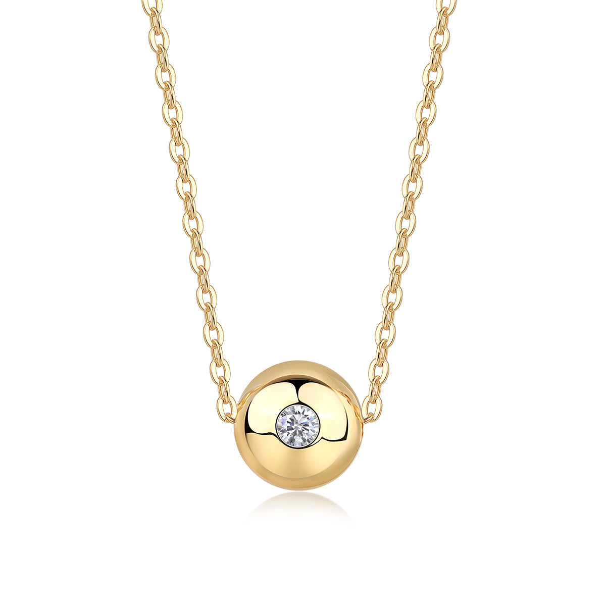 Fortune Circulation Diamond Pendant Set
