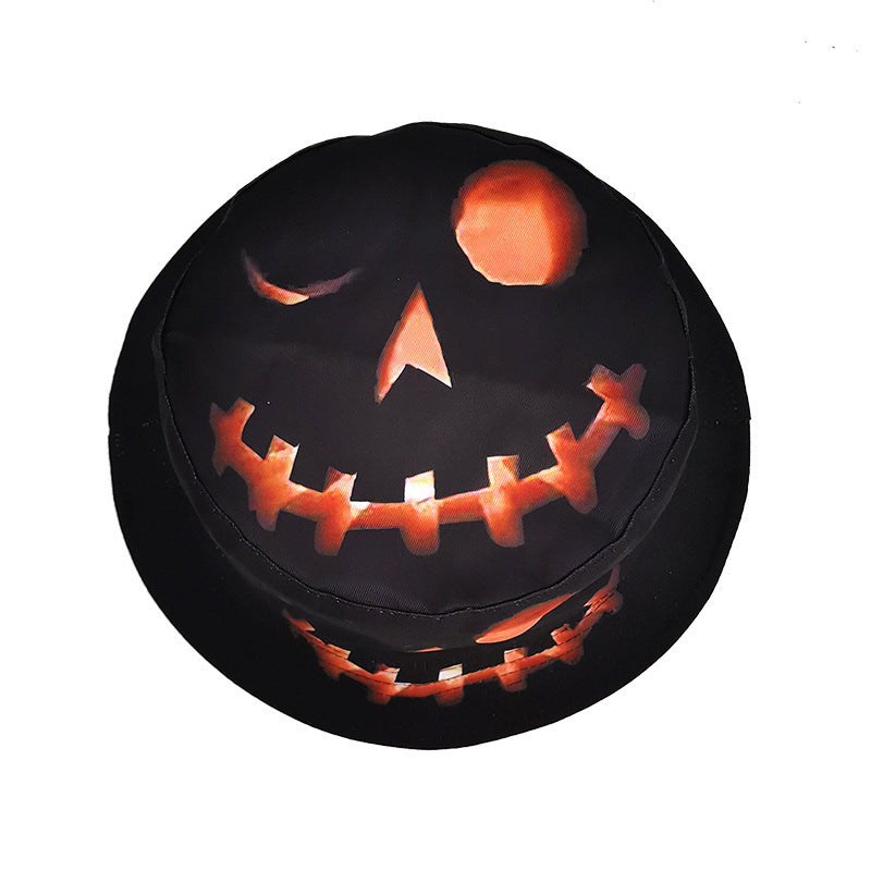Halloween Pumpkin Cartoon Fisherman Hat