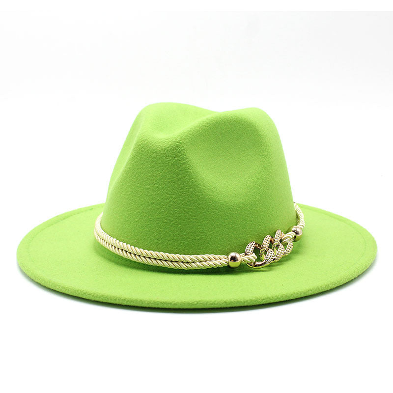 Women’s British Vintage Fedora Hat
