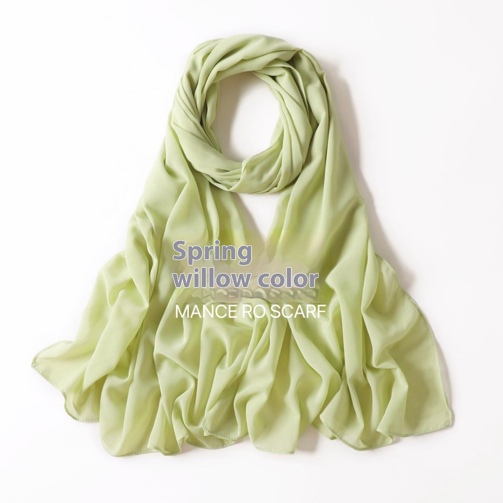 Pearl Chiffon Headscarf Veil Wrap